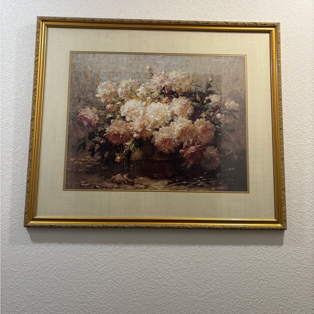 Vintage "Peonies" by Abbott Fuller Graves, 1936